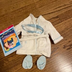 american girl cozy star robe set
